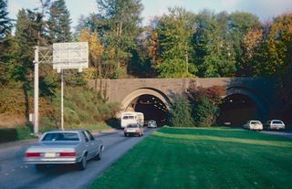 Former West Portal Mt. Baker Ridge Tunnel 1982.