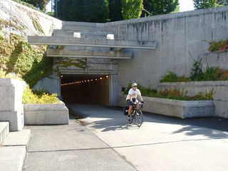 Sam Smith Park Bike Tunnel.